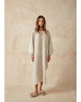 Estilo Emporio Nebbilio Linen Dress - Lyla LUXAMORE  
