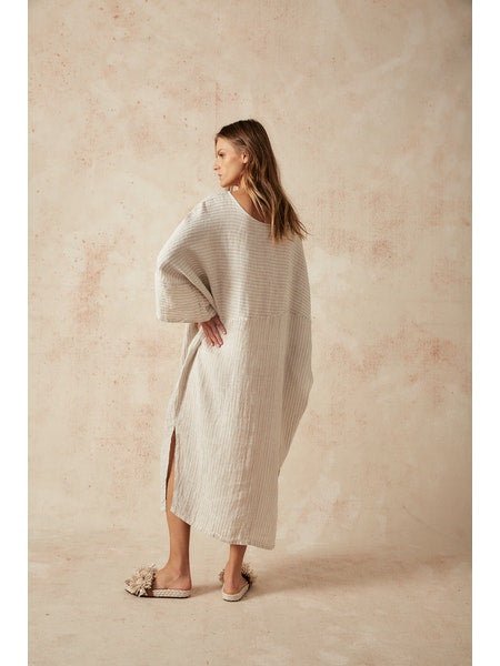 Estilo Emporio Nebbilio Linen Dress - Lyla