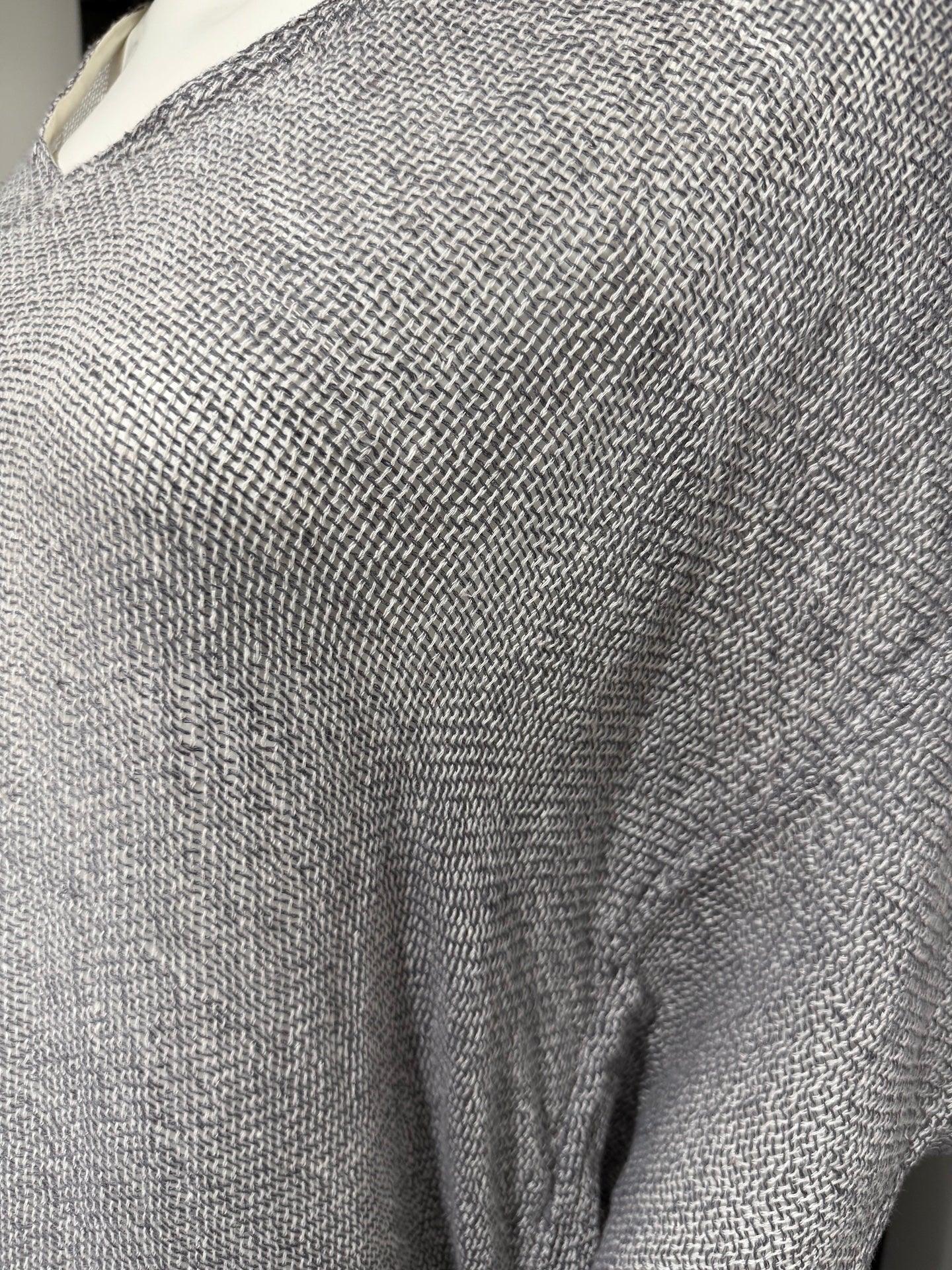 Estilo Emporio Polla Maxi Dress in Exclusive Rete Anthracite - LUXAMORE