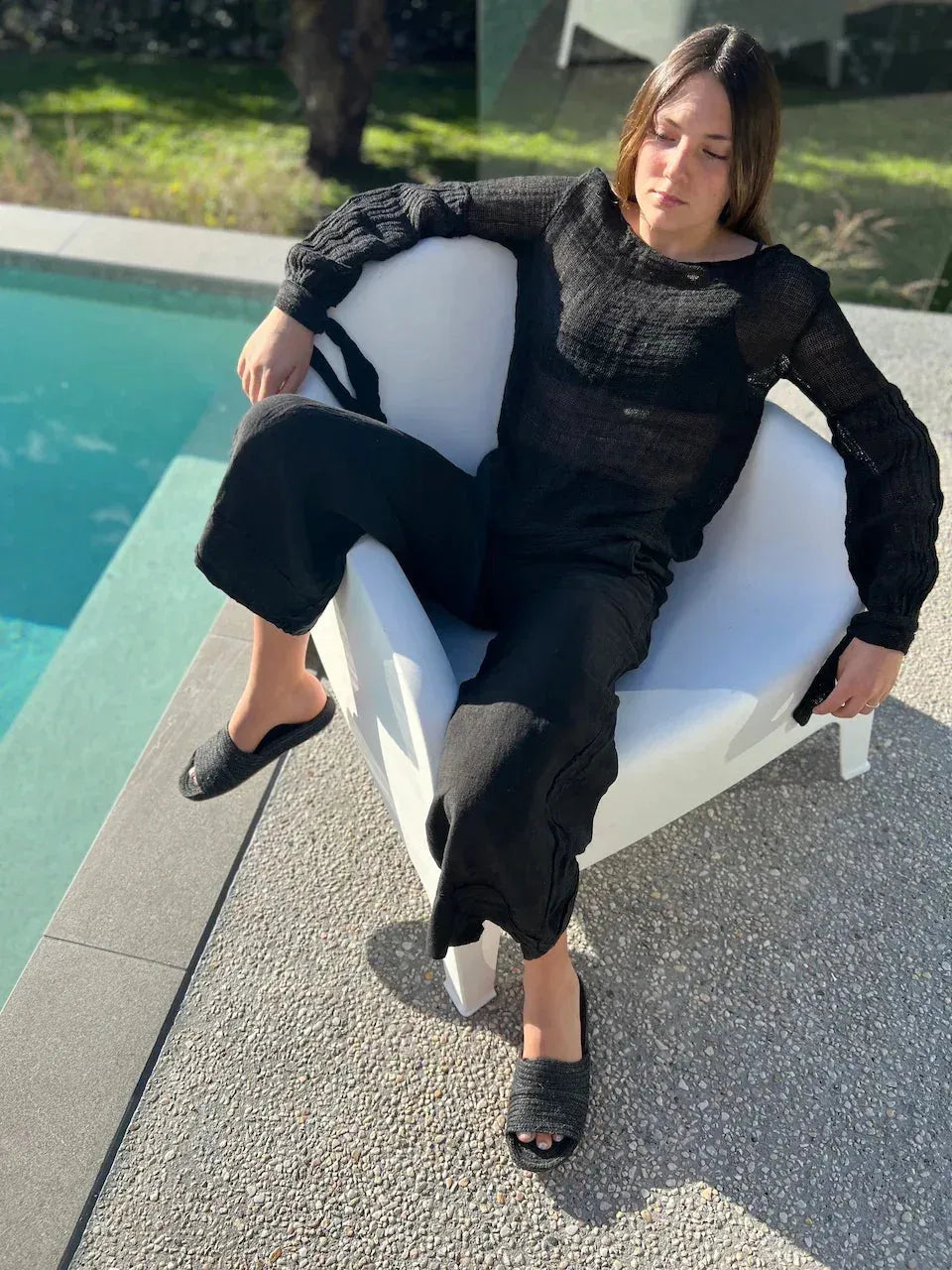 Estilo Emporio Stevie Top - Black LUXAMORE  