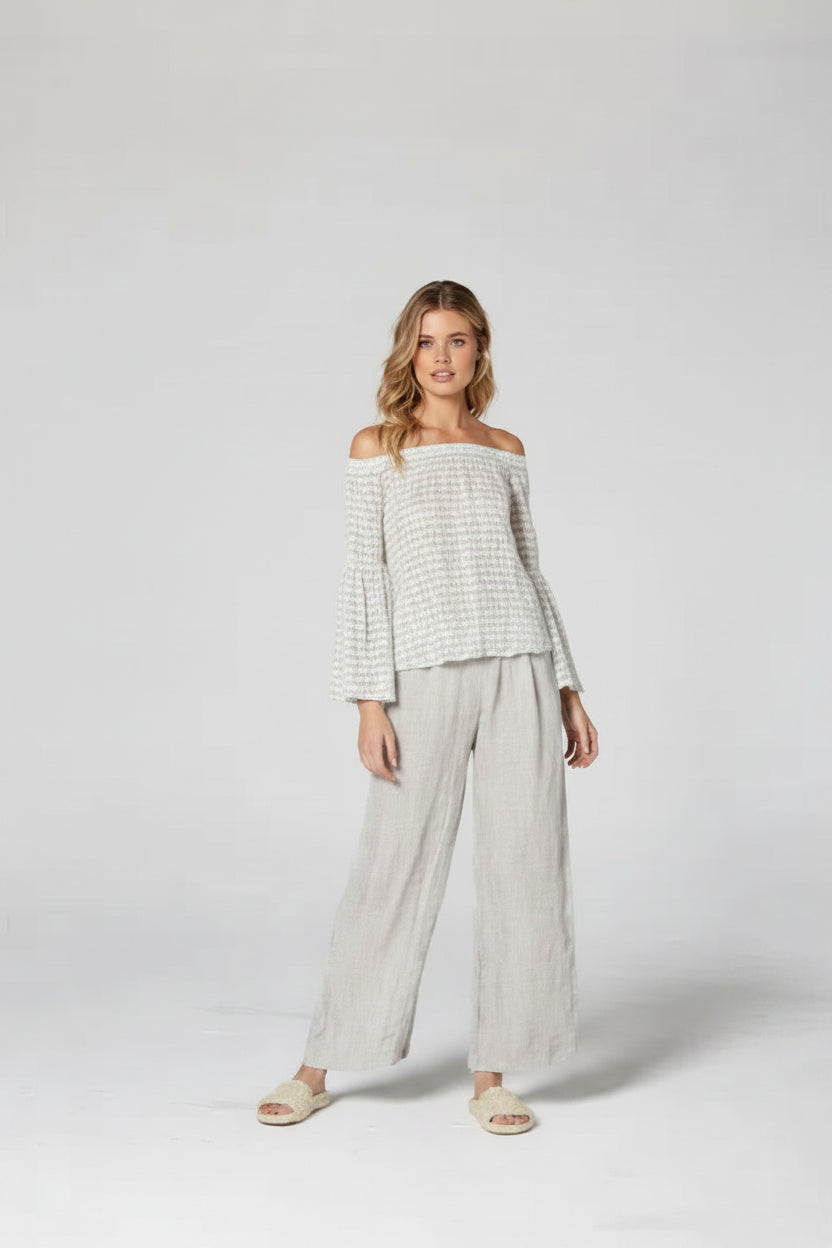 Estilo Emporio Twiggy Off The Shoulder Top LUXAMORE  