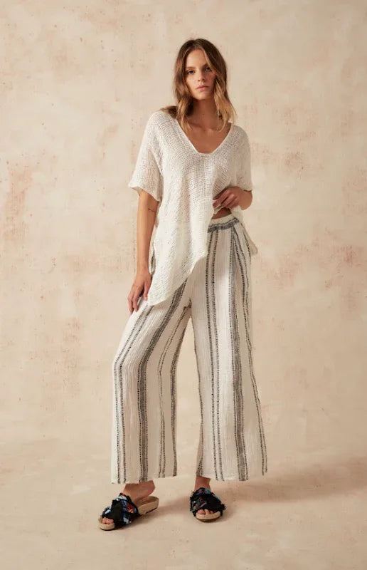 Estilo Emporio Zaza Top Giorno Panna - LUXAMORE