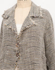 La Bottega di Brunella Jacket Giacca Castagna- Tela Lapponia