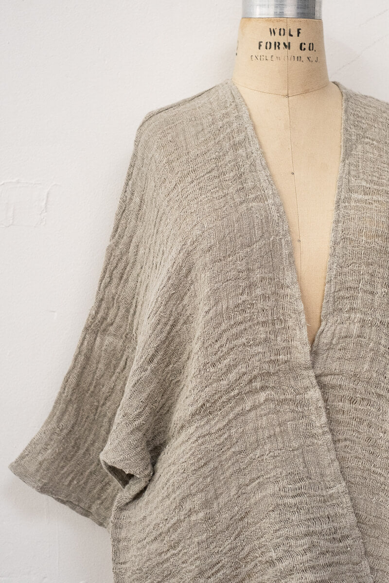 La Bottega di Brunella Duster GIACCA ATENA UNICA - Tela d'orsey