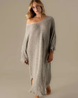 La Bottega di Brunella Linen Dress VESTITO FAUSTA - Campagna Luxor LUXAMORE  