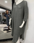 La Bottega di Brunella Linen Dress VESTITO FAUSTA - Campagna Luxor LUXAMORE  