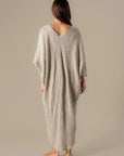 La Bottega di Brunella Linen Dress VESTITO FAUSTA - Garza Egitto LUXAMORE  