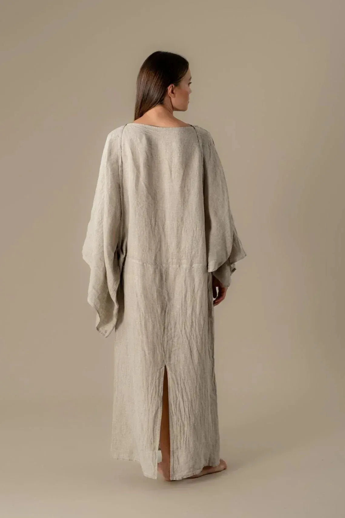 La Bottega di Brunella Linen Dress VESTITO MOSE' - Battista Reduced impact LUXAMORE