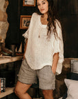 La Bottega di Brunella Top Maglia Corsara - Campagna Naturale Sustainable LUXAMORE