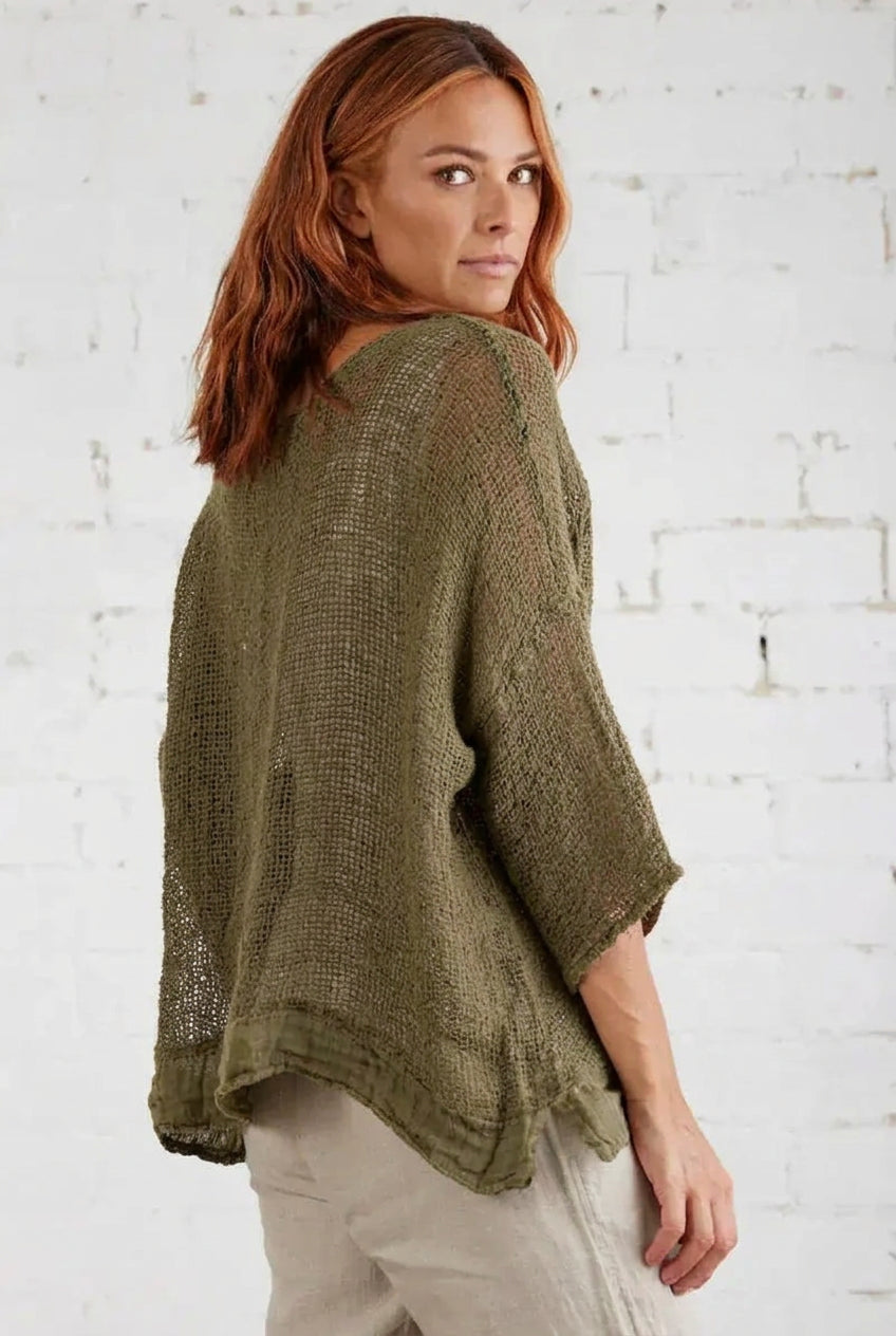La Bottega di Brunella Top Maglia Europa - Campagna Fossil Reduced impact LUXAMORE