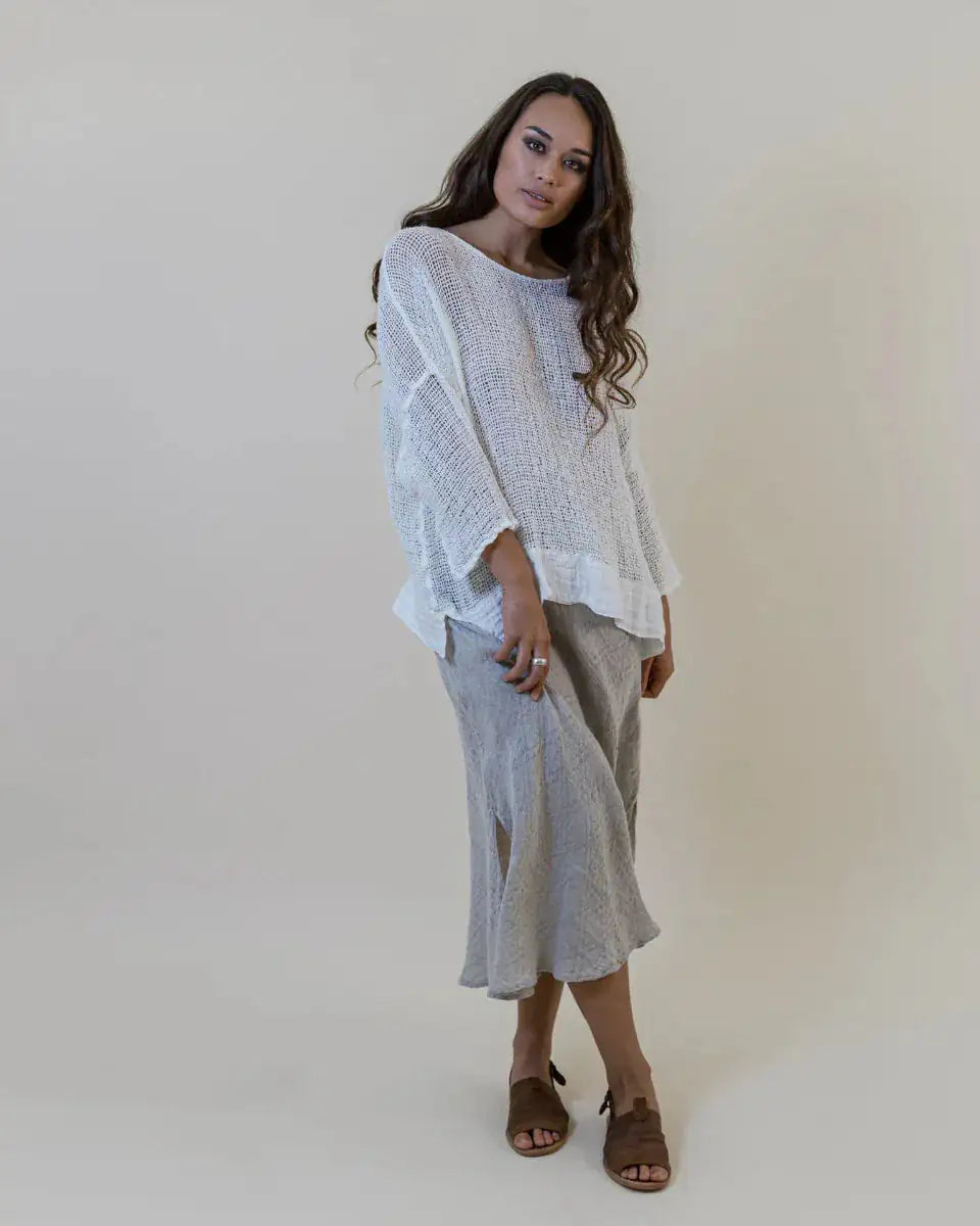 La Bottega di Brunella Top Maglia Europa - Campagna Latte LUXAMORE  