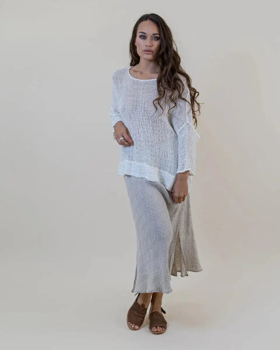 La Bottega di Brunella Top Maglia Europa - Campagna Latte LUXAMORE  