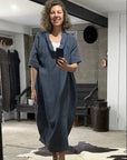 La Bottega di Brunella VESTITO SULTANO - Blue LUXAMORE  