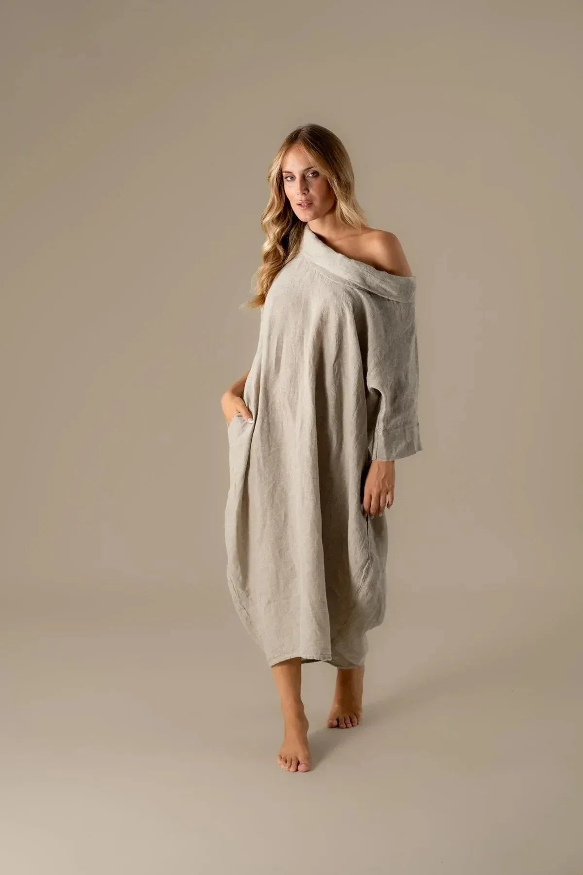 La Bottega di Brunella VESTITO SULTANO - Blue LUXAMORE  