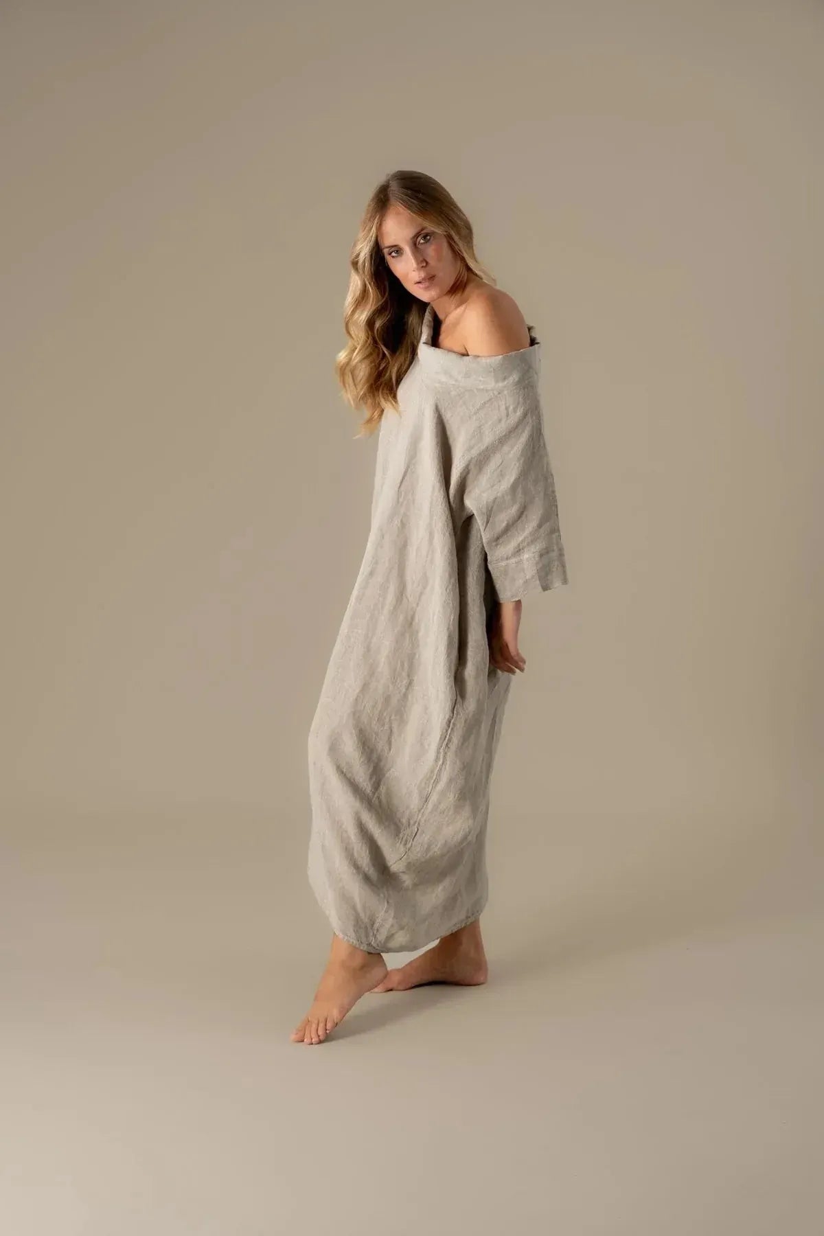 La Bottega di Brunella VESTITO SULTANO - Blue LUXAMORE  