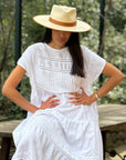 Bypias Liliana Linen Dress - White