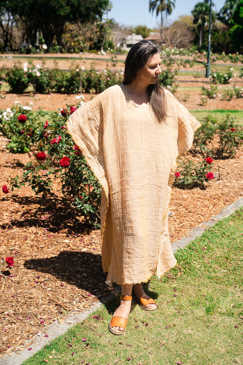 Exclusive: Estilo Emporio Polla Maxi Kaftan - Pappagallo Ora