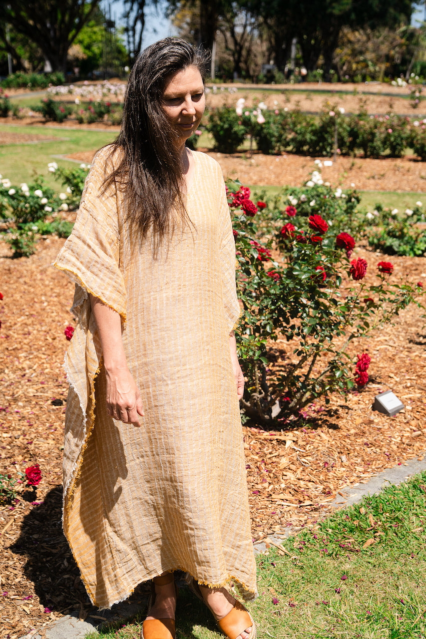 Exclusive: Estilo Emporio Polla Maxi Kaftan - Pappagallo Ora